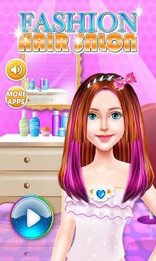 Изображение игры: Fashion Hair Salon - Kids Game