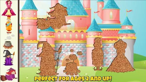 Изображение игры: Fairytale Puzzles: Fun For a Princess or Prince