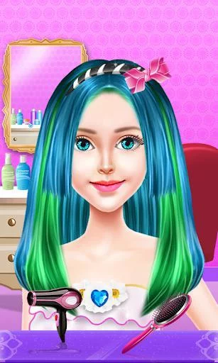 Изображение игры: Fashion Hair Salon - Kids Game