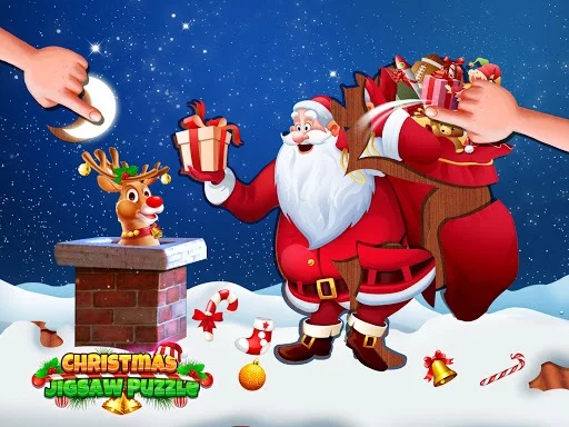 Изображение игры: Christmas Jigsaw Puzzle - Crazy Fun Games