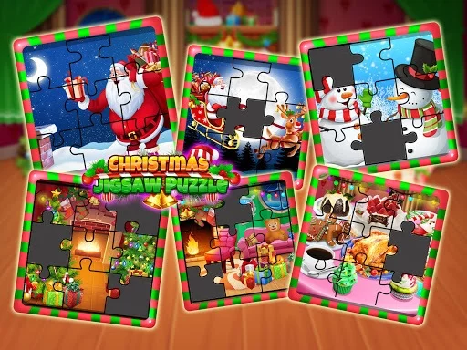 Изображение игры: Christmas Jigsaw Puzzle - Crazy Fun Games