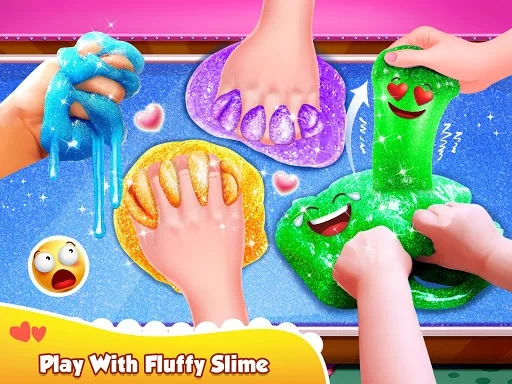 Изображение игры: Glitter Slime Maker - Crazy Slime Fun