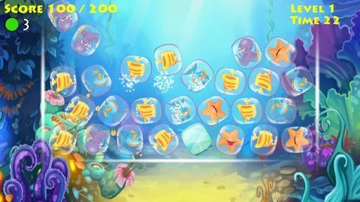 Изображение игры: Happy Fish Blox: Block Tap Fun