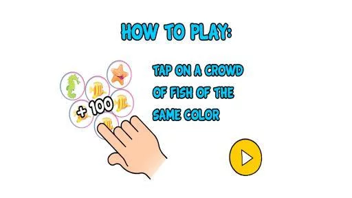 Изображение игры: Happy Fish Blox: Block Tap Fun
