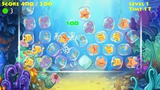 Изображение игры: Happy Fish Blox: Block Tap Fun