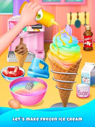Изображение игры: Splash! Crazy Pool Party - Summer Frozen Desserts