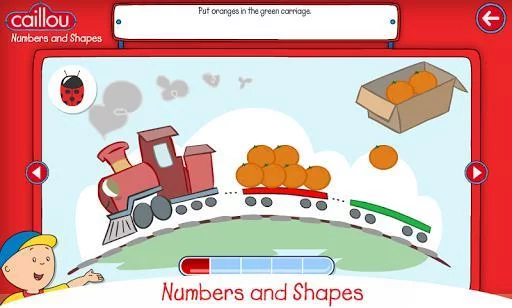 Изображение игры: Caillou learning for kids