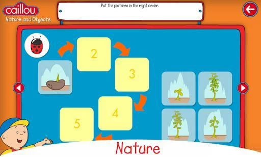 Изображение игры: Caillou learning for kids