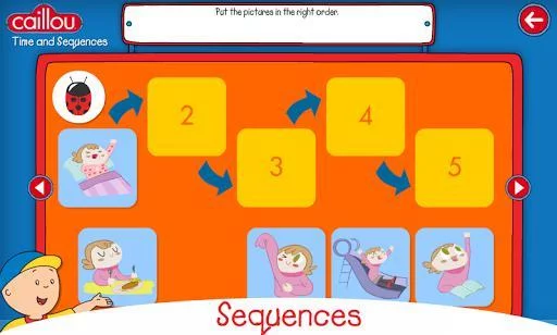 Изображение игры: Caillou learning for kids