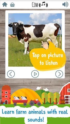 Изображение игры: Kids Farm Game: Preschool