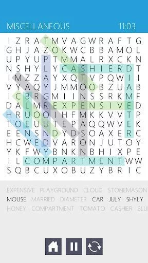 Изображение игры: WordMesh - word search