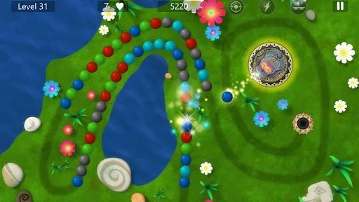 Изображение игры: Marble Power Blast