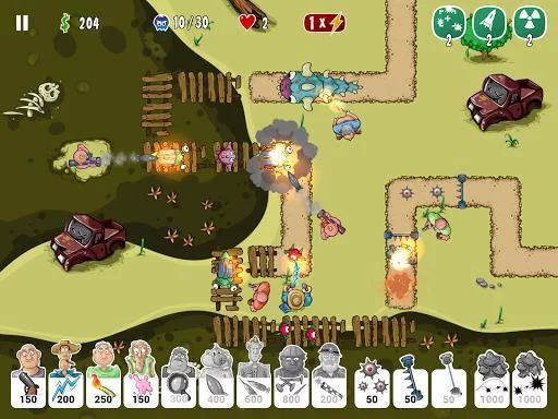 Изображение игры: Swamp Defense 2