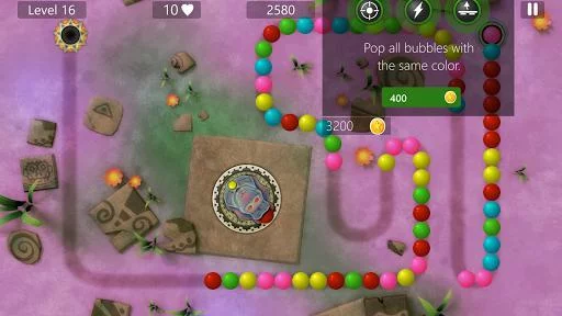 Изображение игры: Marble Power Blast