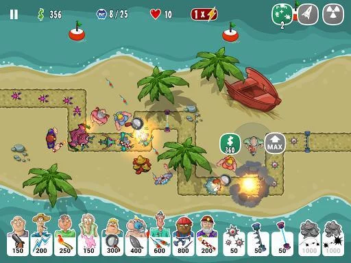 Изображение игры: Swamp Defense 2