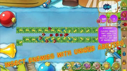 Изображение игры: Bug Rush Full