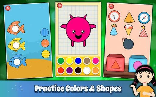 Изображение игры: Shapes & Colors Learning Games for Kids, Toddler🎨