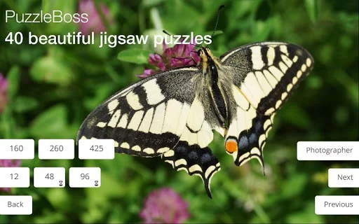 Изображение игры: Jigsaw Puzzles: Butterflies