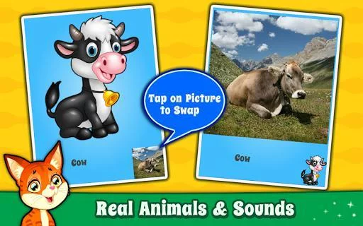 Изображение игры: Kids Animal Sounds Baby Games