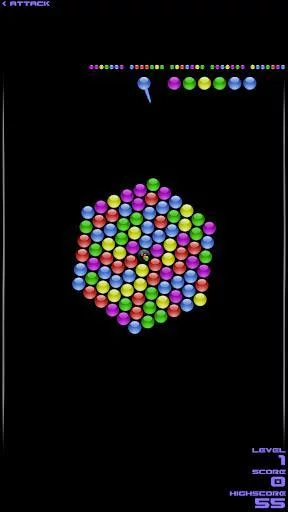 Изображение игры: Bubble Wars Attack