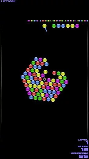 Изображение игры: Bubble Wars Attack