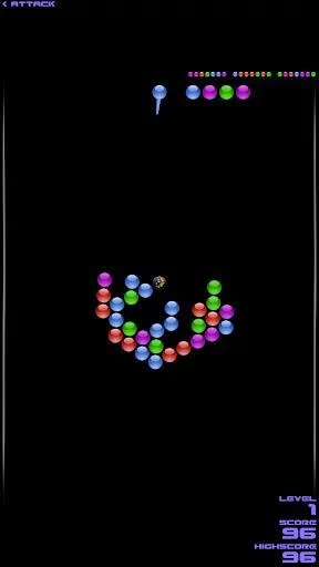 Изображение игры: Bubble Wars Attack
