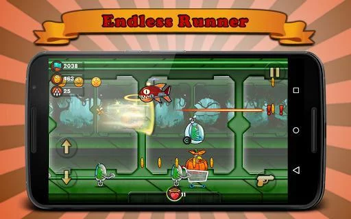 Изображение игры: Crazy Turkey Run & Fun - Endless running game