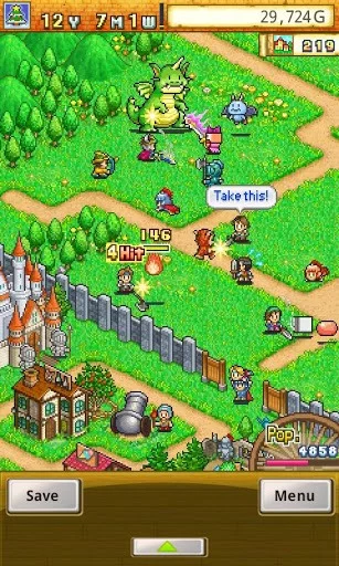 Изображение игры: Dungeon Village Lite