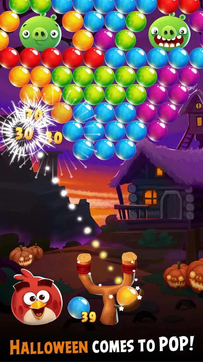 Изображение игры: Angry Birds POP Bubble Shooter