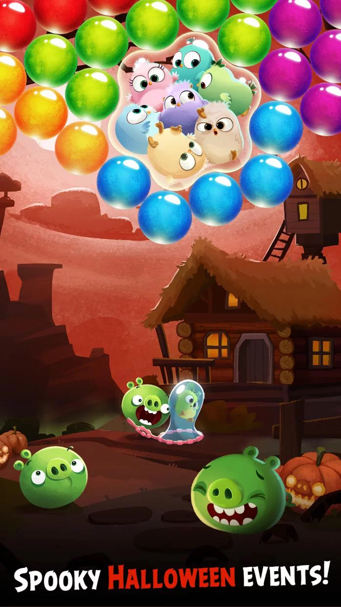 Изображение игры: Angry Birds POP Bubble Shooter
