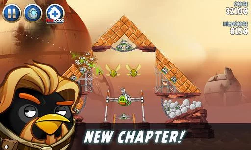 Изображение игры: Angry Birds Star Wars II Free