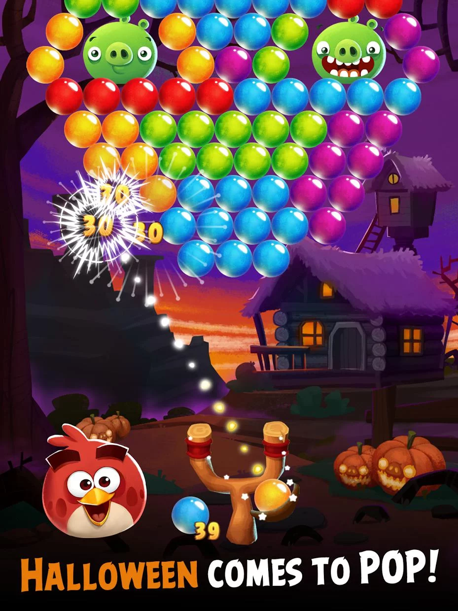 Изображение игры: Angry Birds POP Bubble Shooter