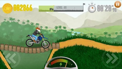 Изображение игры: Motocross Trial Challenge