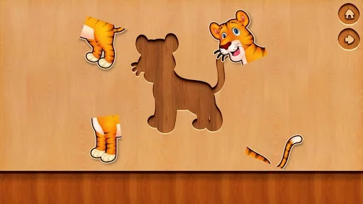 Изображение игры: Animal Wooden Blocks