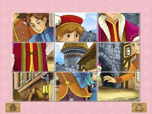 Изображение игры: Princess Puzzles and Painting