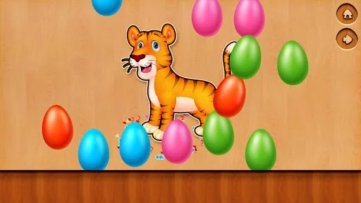 Изображение игры: Animal Wooden Blocks