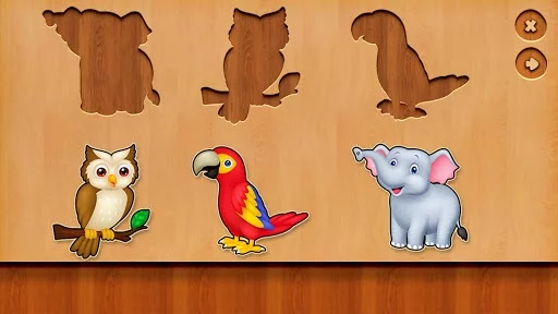 Изображение игры: Animal Wooden Blocks