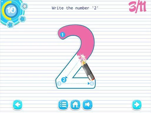 Изображение игры: Learn to write for Kids - ABC