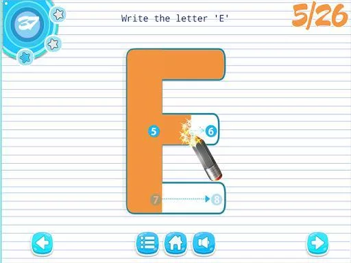 Изображение игры: Learn to write for Kids - ABC