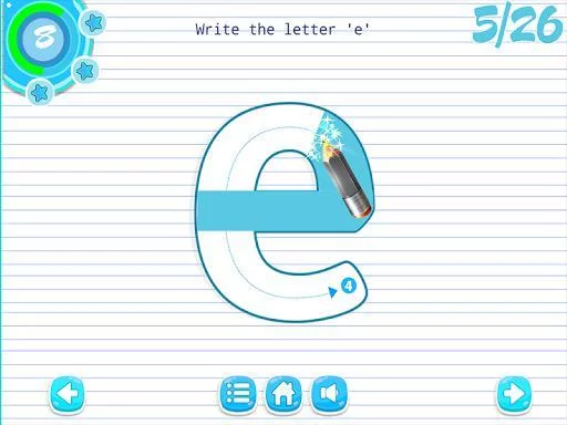 Изображение игры: Learn to write for Kids - ABC