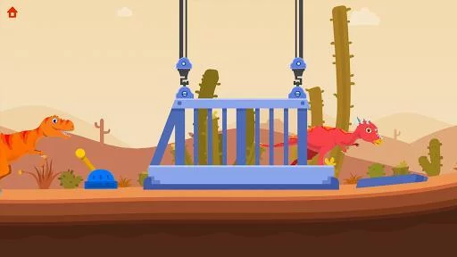 Изображение игры: Jurassic Rescue