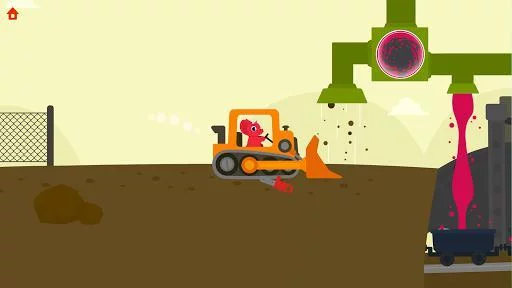 Изображение игры: Dinosaur Digger 2