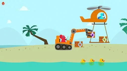 Изображение игры: Dinosaur Digger 2