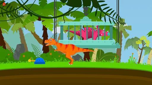 Изображение игры: Jurassic Rescue