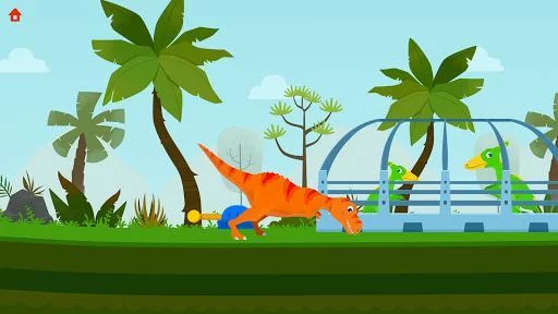 Изображение игры: Jurassic Rescue