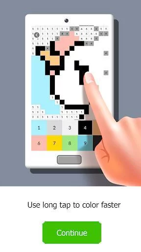 Изображение игры: Color by Number. Pixel Art
