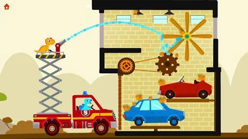 Изображение игры: Fire Truck Rescue Free