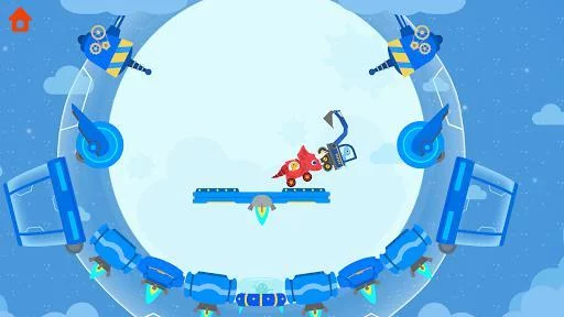 Изображение игры: Dinosaur Smash: Bumper Cars