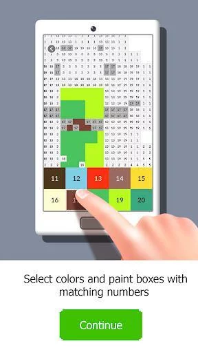 Изображение игры: Color by Number. Pixel Art