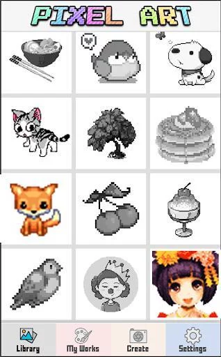 Изображение игры: Color by Number. Pixel Art